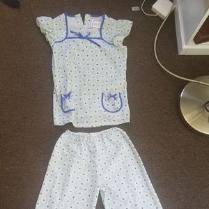 American Girl Pajama Pants Top Kids Size 7/8